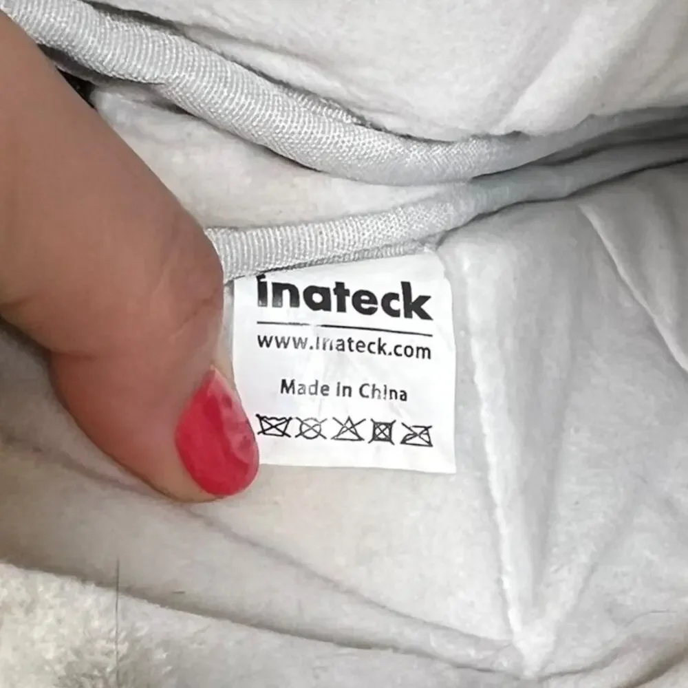 Inateck Black Laptop Sleeve Cushion 15inx11in Full‎ Zip Extra Side Zip Pocket